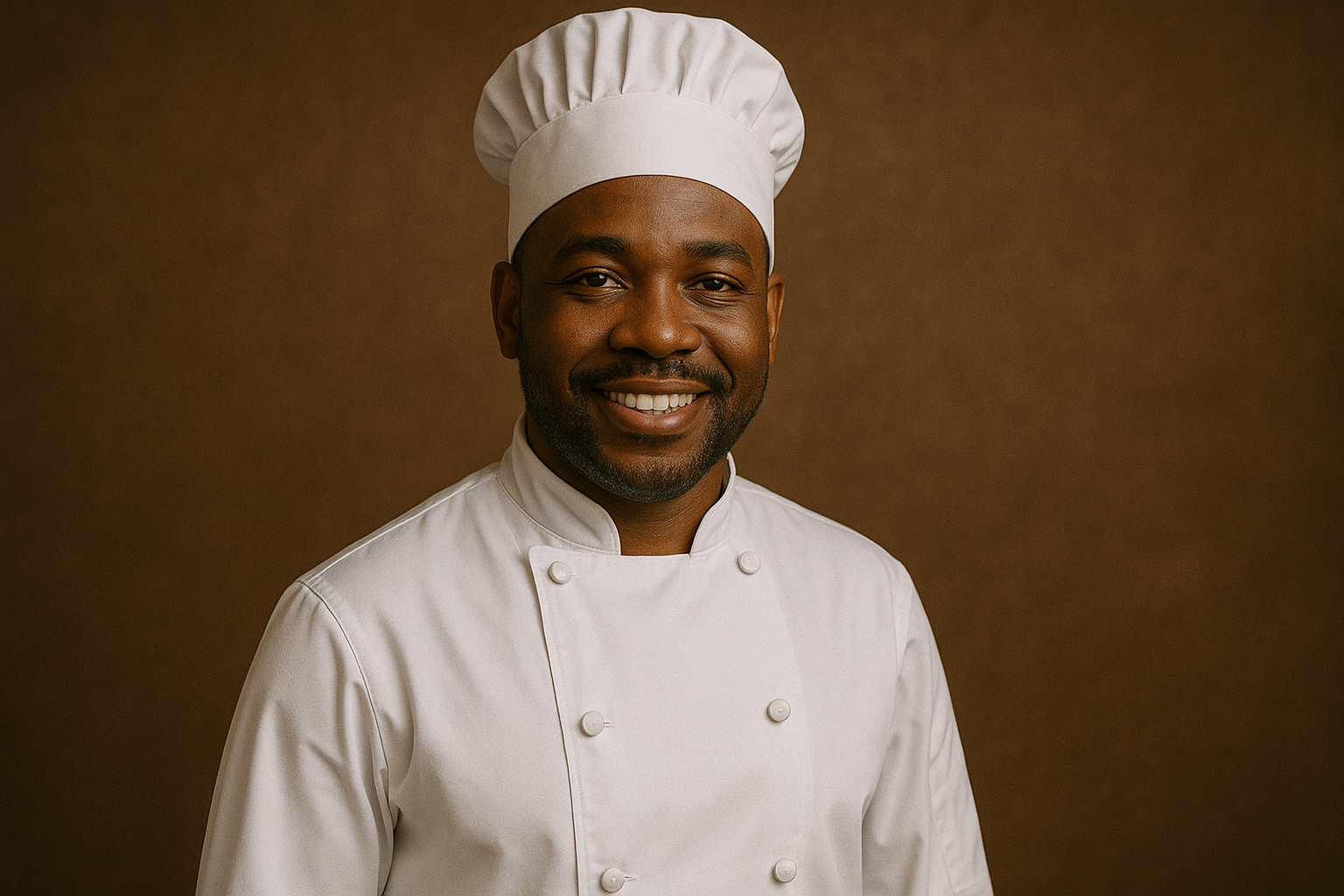 Chef preparing food