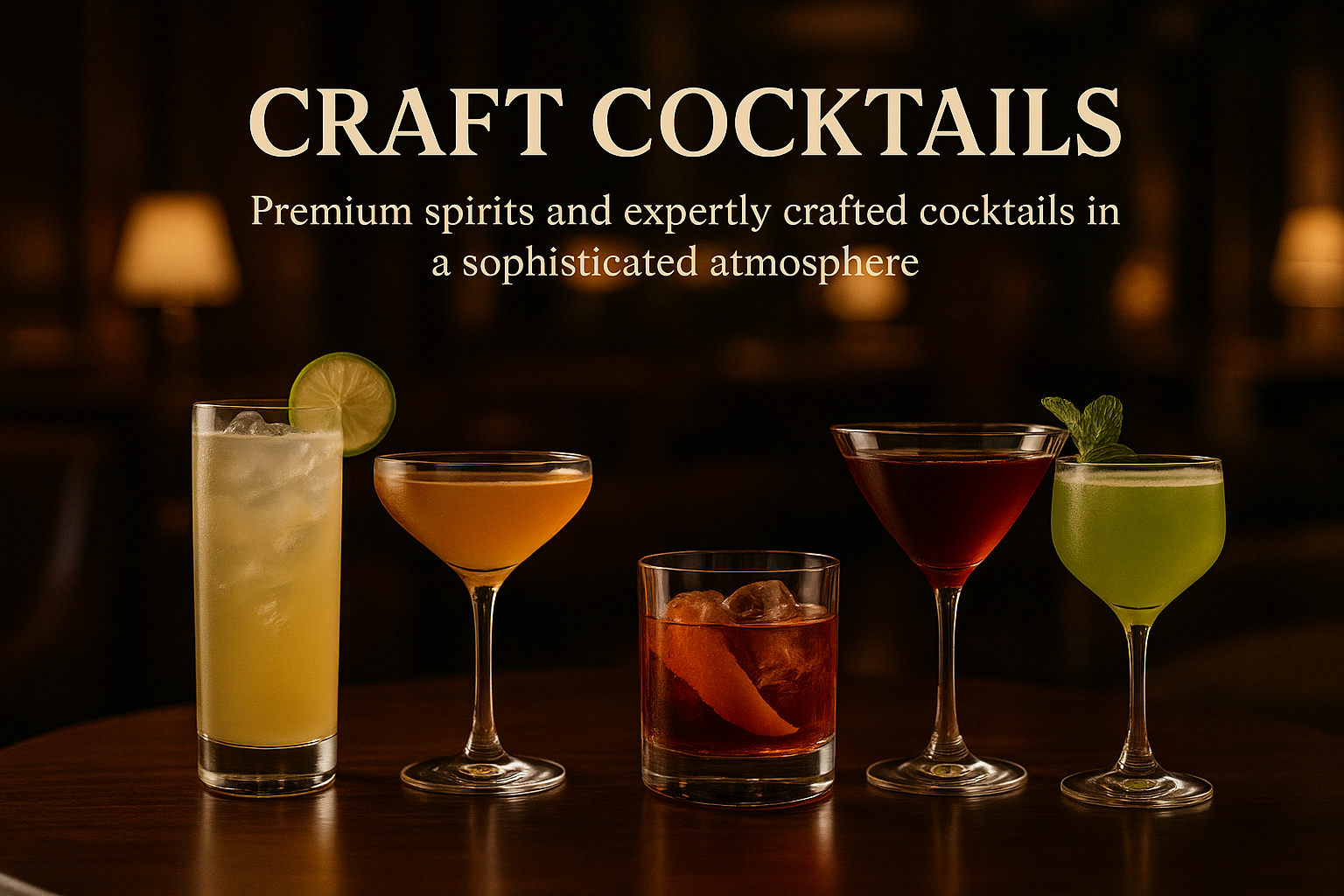 Craft Cocktails